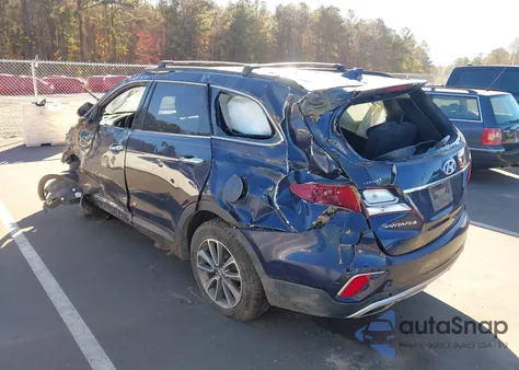 2017 Hyundai Santa Fe Se из США, поврежденный, VIN KM8SN4HF0HU248419